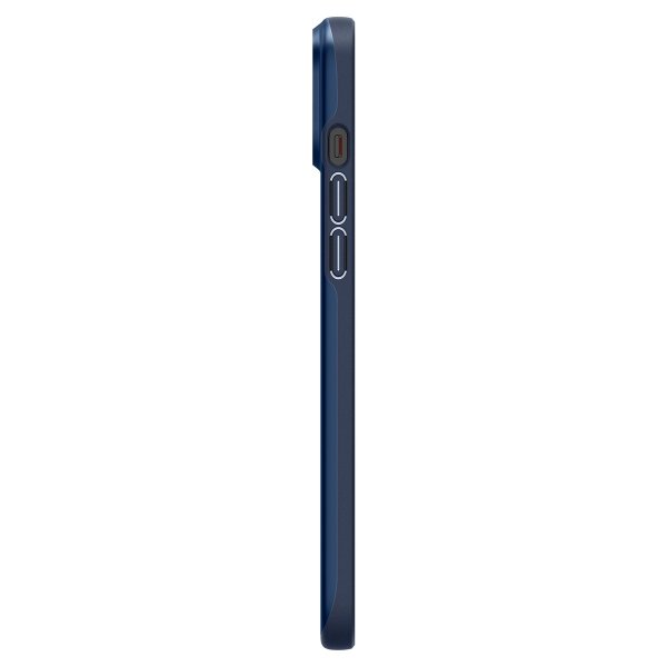 Spigen iPhone 15 Deksel Thin Fit Navy Blue