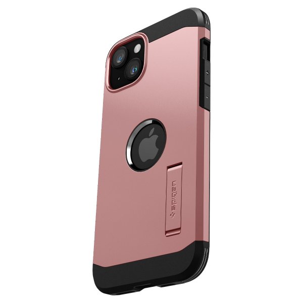 Spigen iPhone 15 Deksel Tough Armor MagFit Rose Gold
