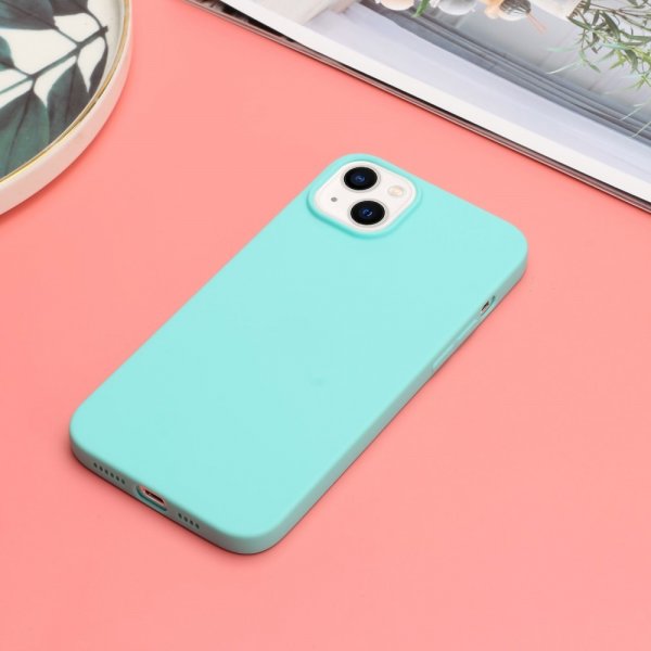 iPhone 15 Deksel TPU Lyseblå