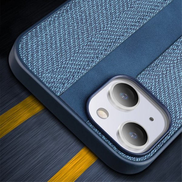 X-Level iPhone 15 Deksel Stofftekstur Brun