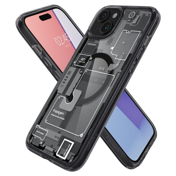 Spigen iPhone 15 Deksel Ultra Hybrid MagFit Zero One