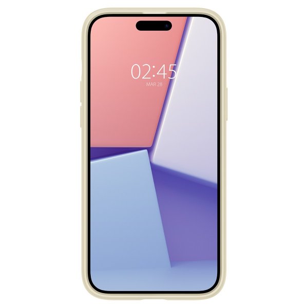 Spigen iPhone 15 Deksel Ultra Hybrid Mute Beige
