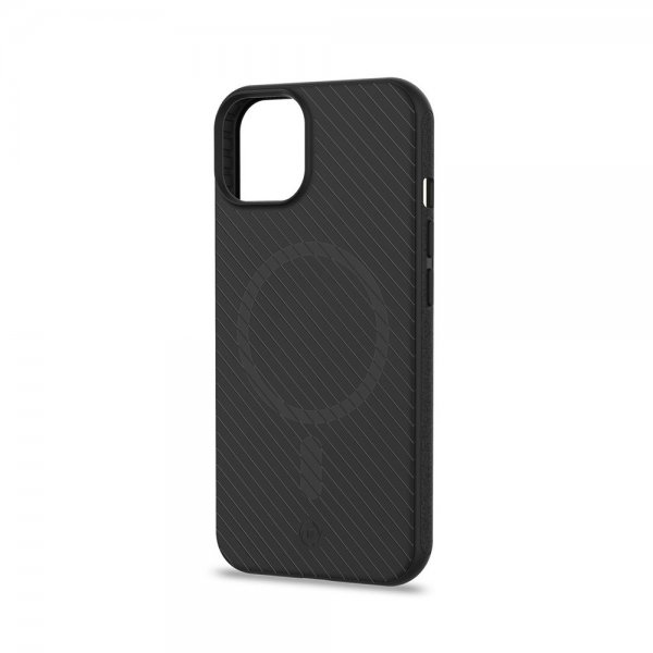 Celly iPhone 15 Deksel ULTRAMAG Svart