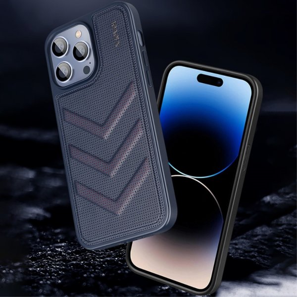 X-Level iPhone 15 Deksel V-shape Lilla