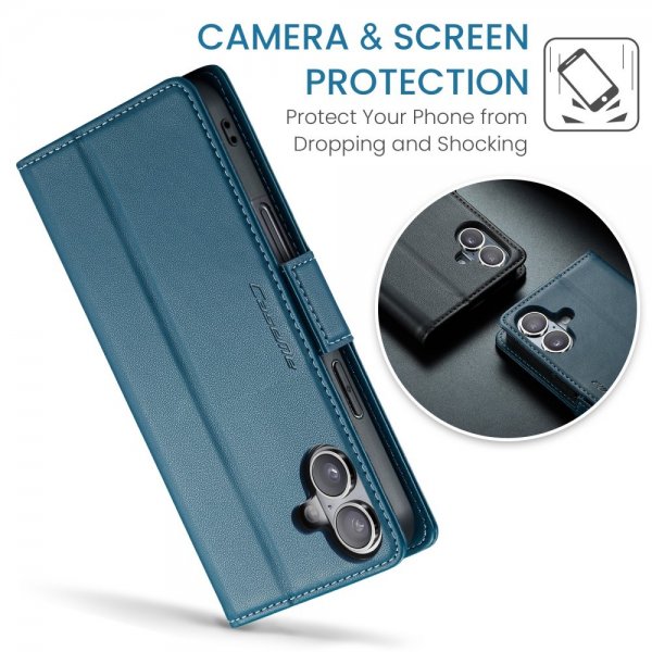 CaseMe iPhone 16 Etui 023 Series Blå