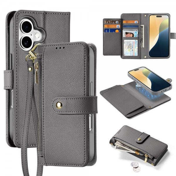 Dux Ducis iPhone 16 Etui 2-in-1 Lawa Series MagSafe Grå