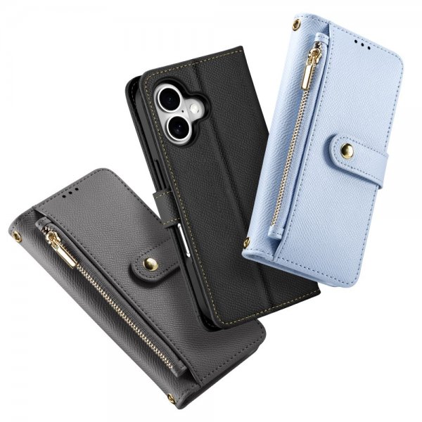 Dux Ducis iPhone 16 Etui 2-in-1 Lawa Series MagSafe Svart