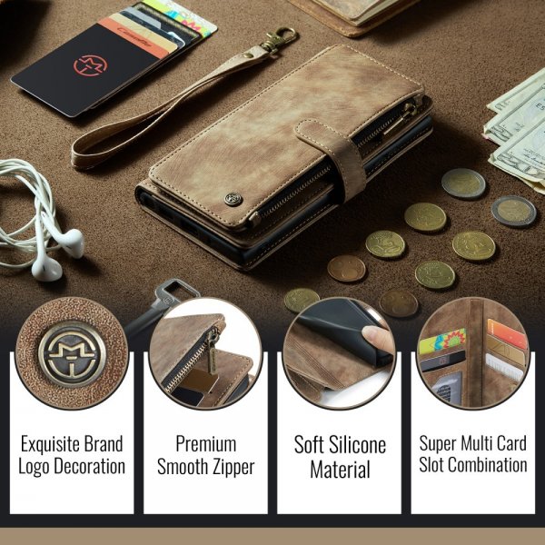 CaseMe iPhone 16 Etui C30 Series Brun