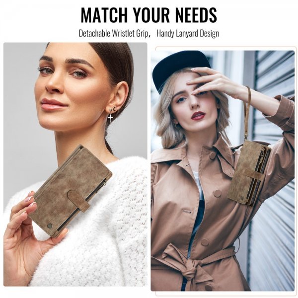 CaseMe iPhone 16 Etui C30 Series Brun