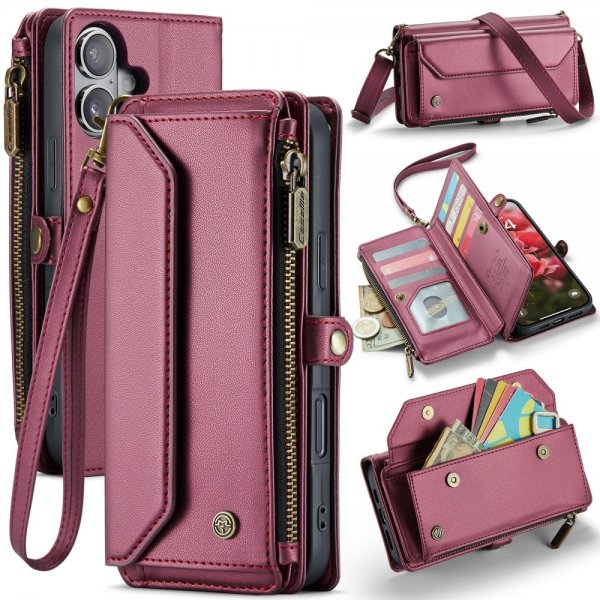 CaseMe iPhone 16 Etui C36 Series Rød