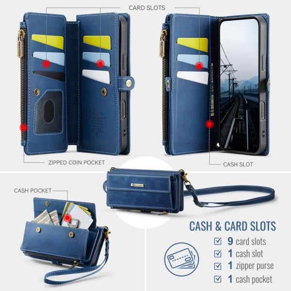 CaseMe iPhone 16 Etui C39 Series Blå
