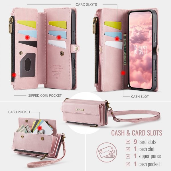 CaseMe iPhone 16 Etui C39 Series Rosa
