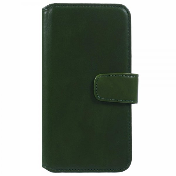 Nordic Covers iPhone 16 Etui Essential Leather Juniper Green