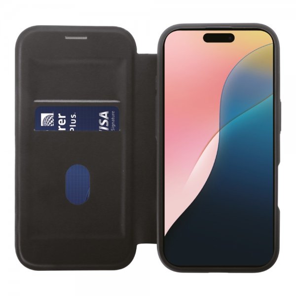 Vivanco iPhone 16 Etui Mag Wallet Svart