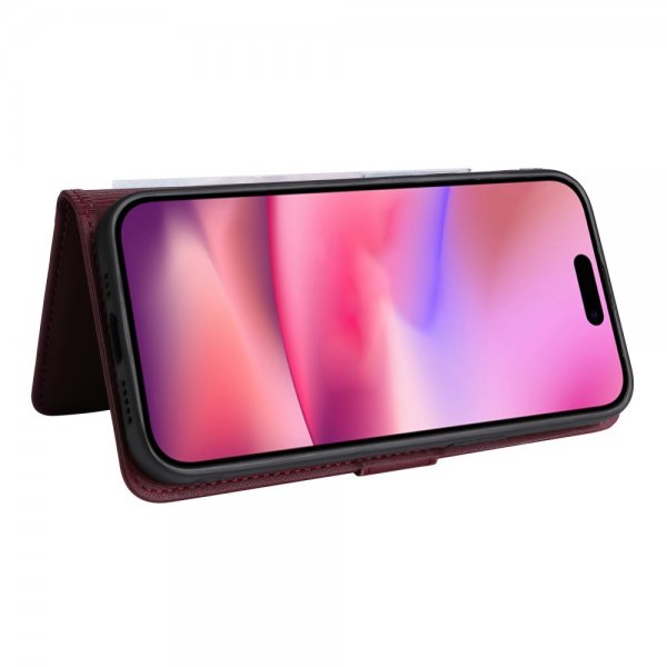 Betopnice iPhone 16 Etui Avtagbart Deksel 005 Rød