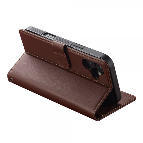 Lc.Imeeke iPhone 16 Etui Avtagbart Deksel L2 Series MagSafe Brun