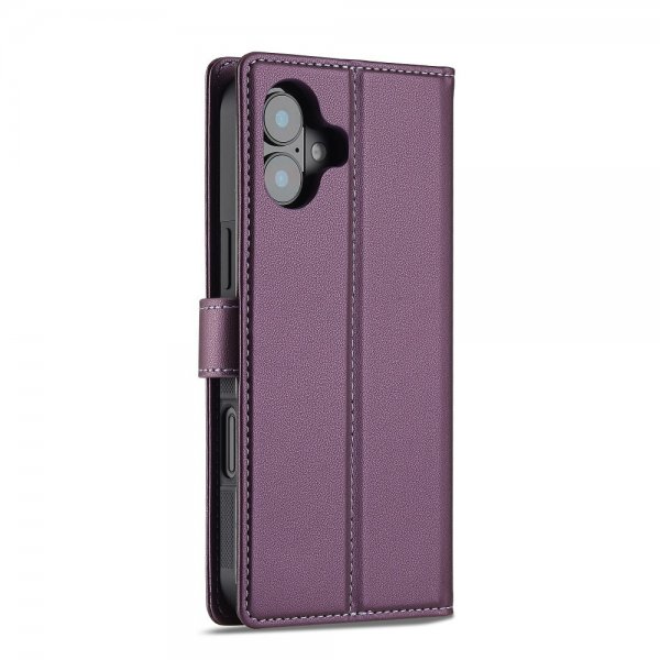 Lc.Imeeke iPhone 16 Etui Avtagbart Deksel L2 Series MagSafe Lilla