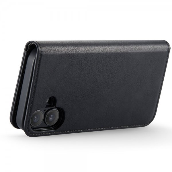 Dg.Ming iPhone 16 Etui Avtagbart Deksel Svart