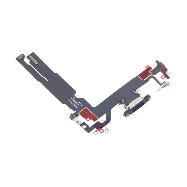 iPhone 16 ladekontakt med flexkabel original - svart