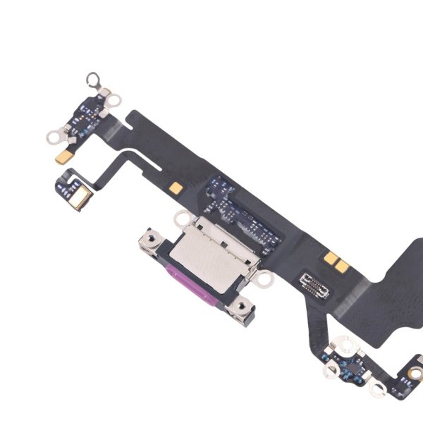 iPhone 16 Ladekontakt Flexkabel Original - Lilla