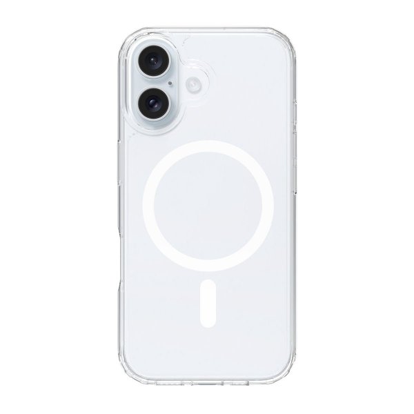 Rvelon iPhone 16 Deksel TPU MagSafe Transparent