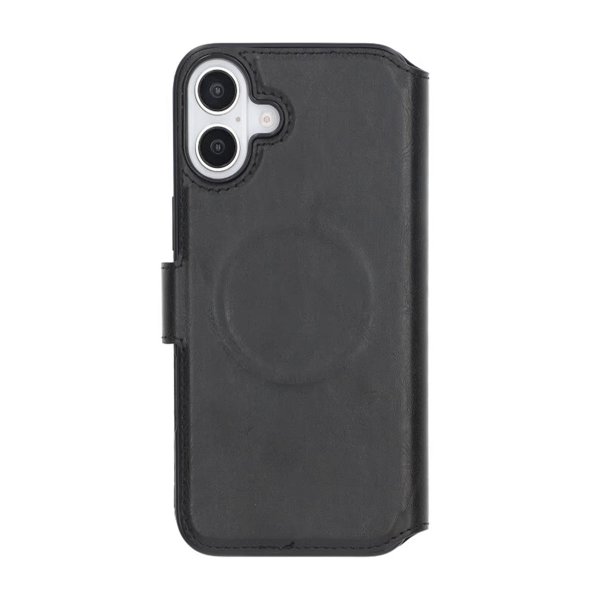 Rvelon iPhone 16 Etui 4 Kortlomme MagSafe Svart