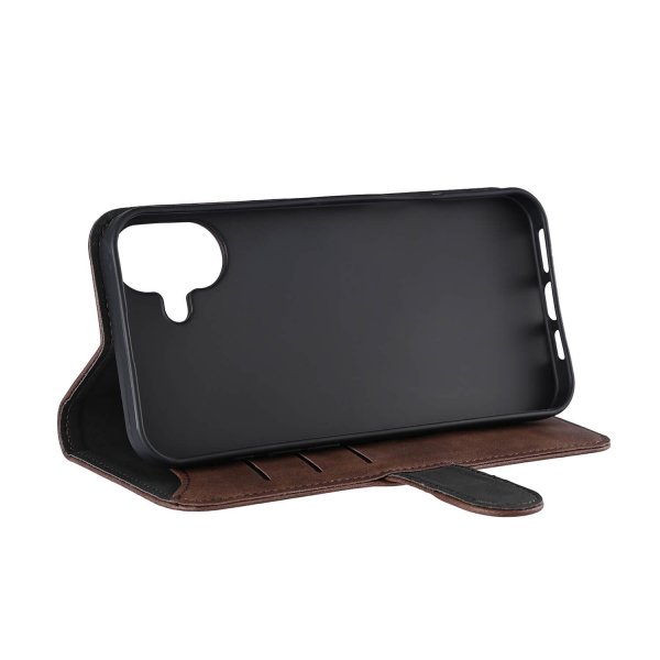 Gear iPhone 16 Plus Etui 3 Kortlomme Brun