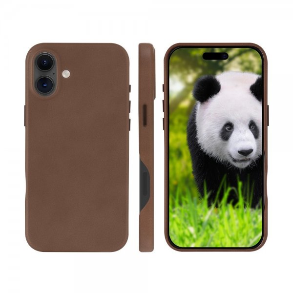 dbramante1928 iPhone 16 Plus Etui Lynge MagSafe Dark Tan