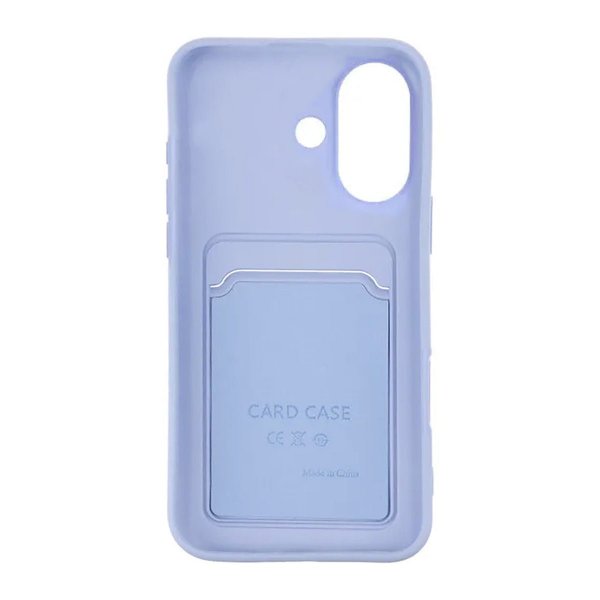 iPhone 16 Plus Deksel Kortholder Lilla