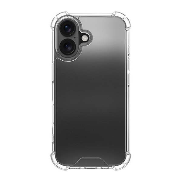 iPhone 16 Plus Deksel Støtsikker Transparent