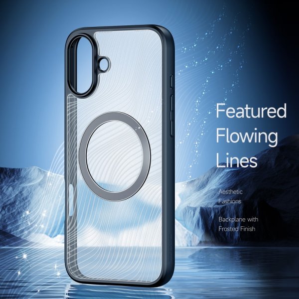Dux Ducis iPhone 16 Plus Deksel Aimo Series MagSafe Svart