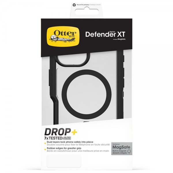 Otterbox iPhone 16 Plus Deksel Defender XT MagSafe Dark Side