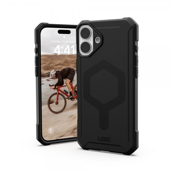 Urban Armor Gear (UAG) iPhone 16 Plus Deksel Essential Armor MagSafe Svart