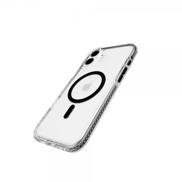 Tech21 iPhone 16 Plus Deksel EvoCrystal MagSafe Svart