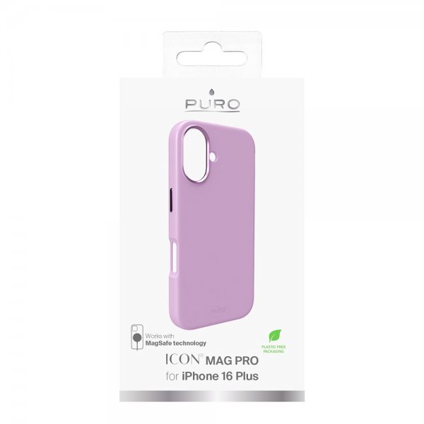 Puro iPhone 16 Plus Deksel ICON Mag Pro Rosa