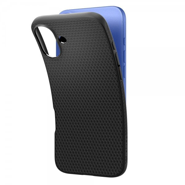 Spigen iPhone 16 Plus Deksel Liquid Air Matte Black