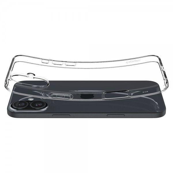Spigen iPhone 16 Plus Deksel Liquid Crystal Crystal Clear