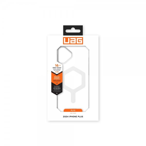Urban Armor Gear (UAG) iPhone 16 Plus Deksel Plyo MagSafe Hvit