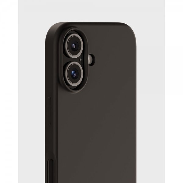 holdit iPhone 16 Plus Deksel Silikon Svart