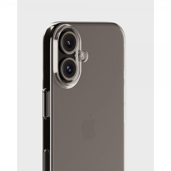 holdit iPhone 16 Plus Deksel Slim Case Transparent