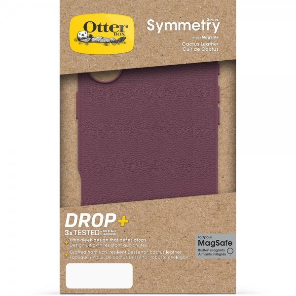 Otterbox iPhone 16 Plus Deksel Symmetry Cactus Leather MagSafe Foxberry