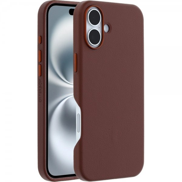Otterbox iPhone 16 Plus Deksel Symmetry Cactus Leather MagSafe Rich Adobe