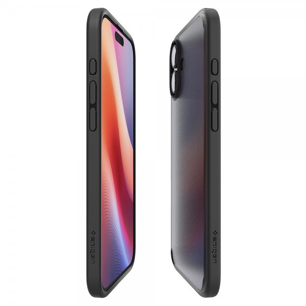 Spigen iPhone 16 Plus Deksel Ultra Hybrid Frost Black