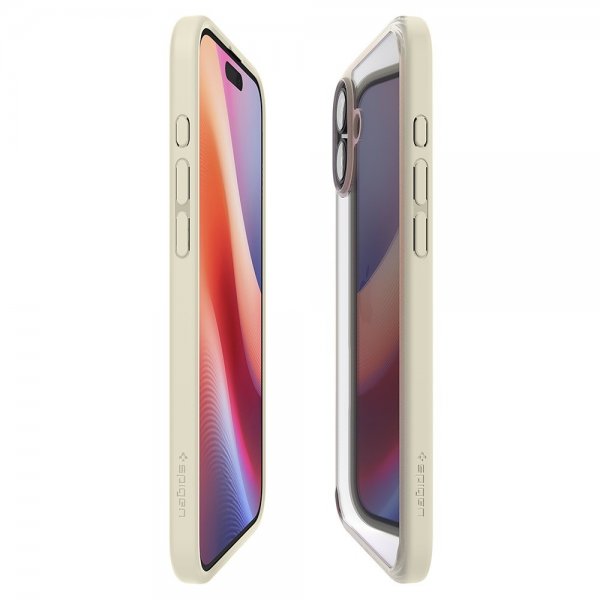 Spigen iPhone 16 Plus Deksel Ultra Hybrid Mute Beige