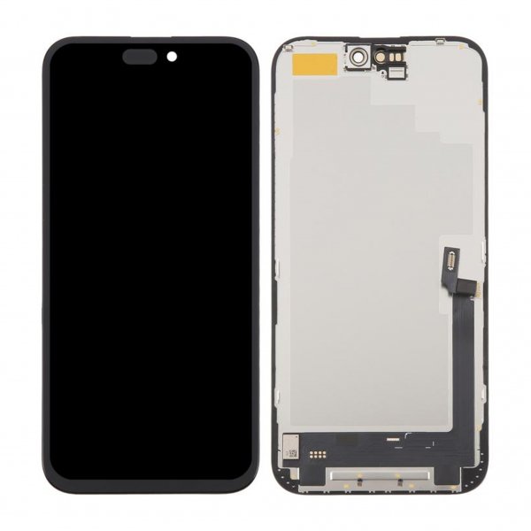 iPhone 16 Plus Soft OLED Display High Quality Black (DD brand)