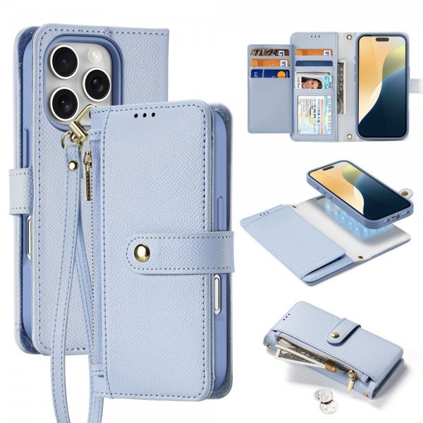 Dux Ducis iPhone 16 Pro Etui 2-in-1 Lawa Series MagSafe Blå