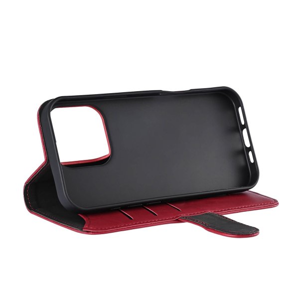 Gear iPhone 16 Pro Etui 3 Kortlomme Rød
