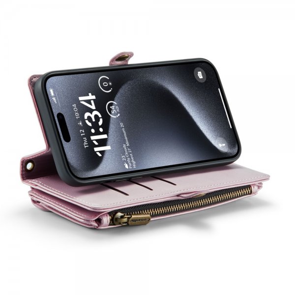 CaseMe iPhone 16 Pro Etui C36 Series Rosa