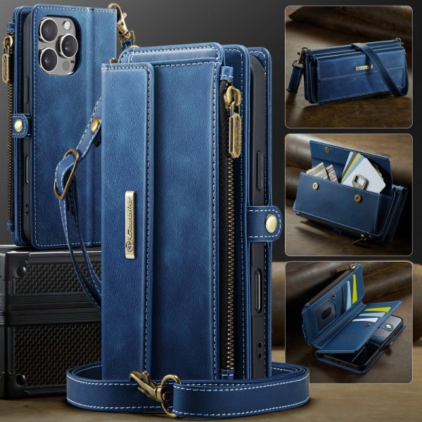 CaseMe iPhone 16 Pro Etui C39 Series Blå