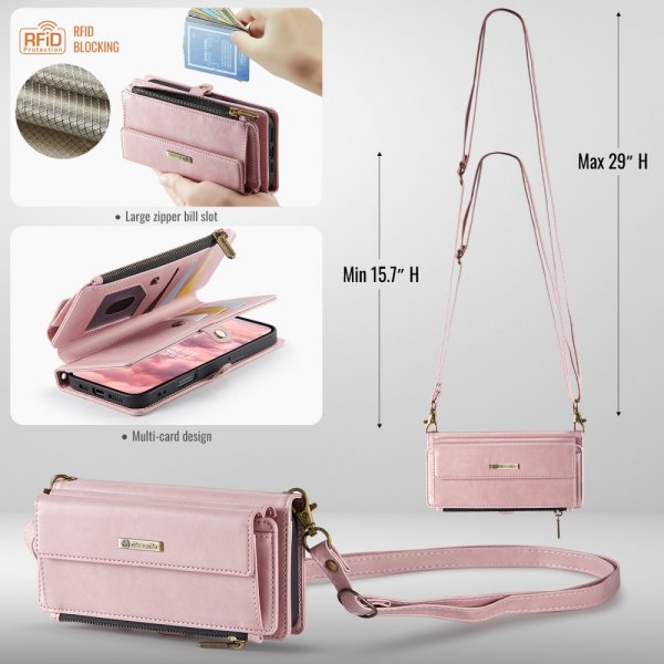 CaseMe iPhone 16 Pro Etui C39 Series Rosa